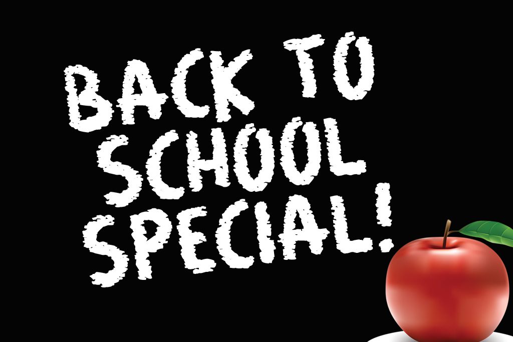 Back to school Special!