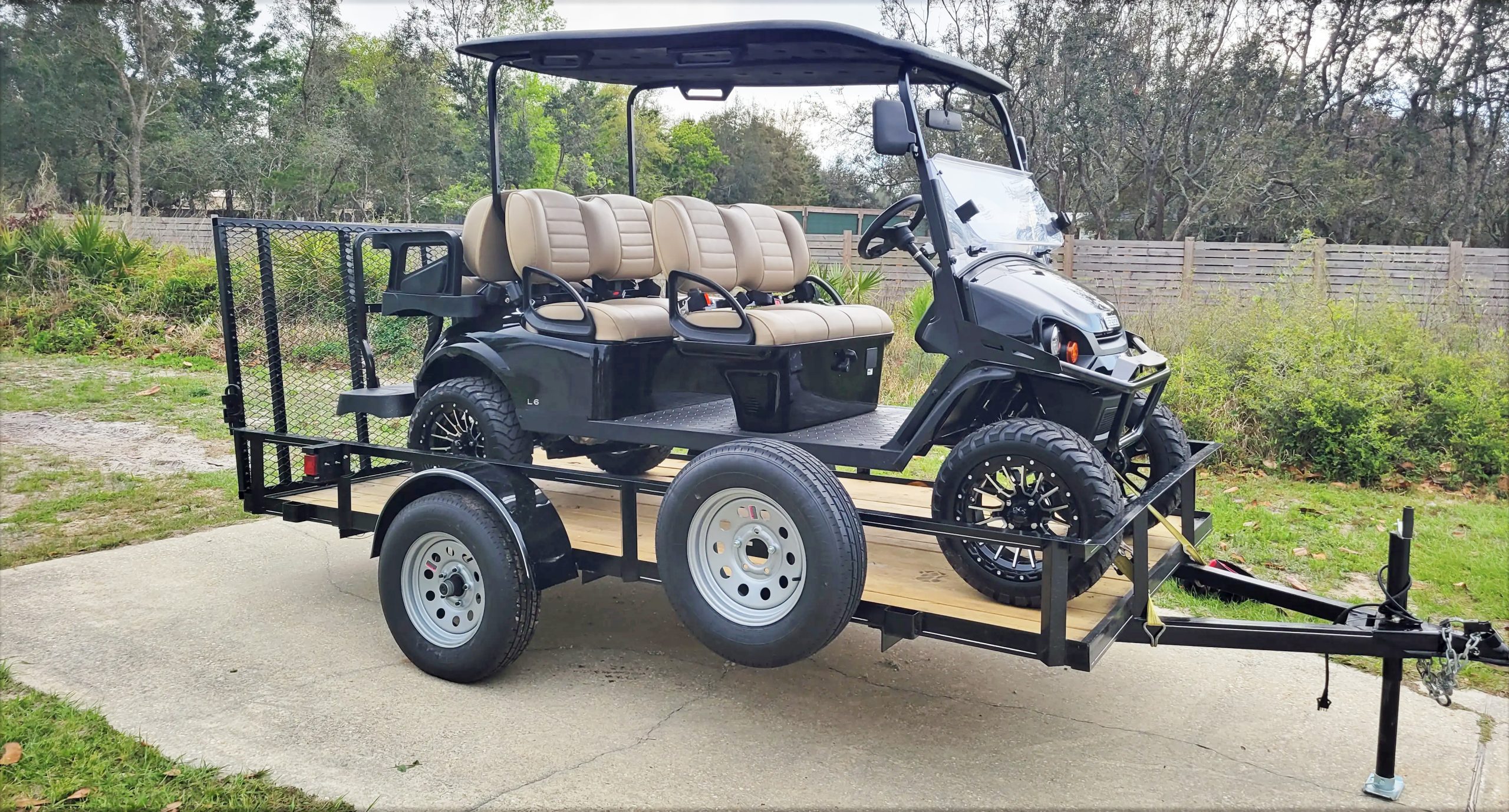Golf Cart Ready to Delivery to Pensacola Beach Florida