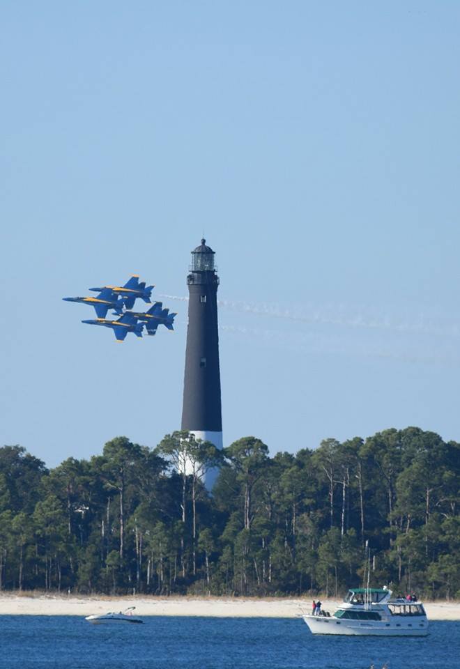 Blue Angels practice schedule Pensacola Pontoons