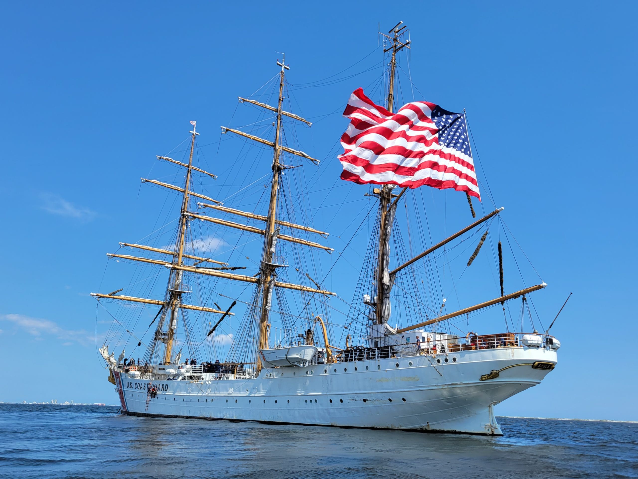 Efternavn vejspærring dart USCGC Eagle | Pensacola Pontoons